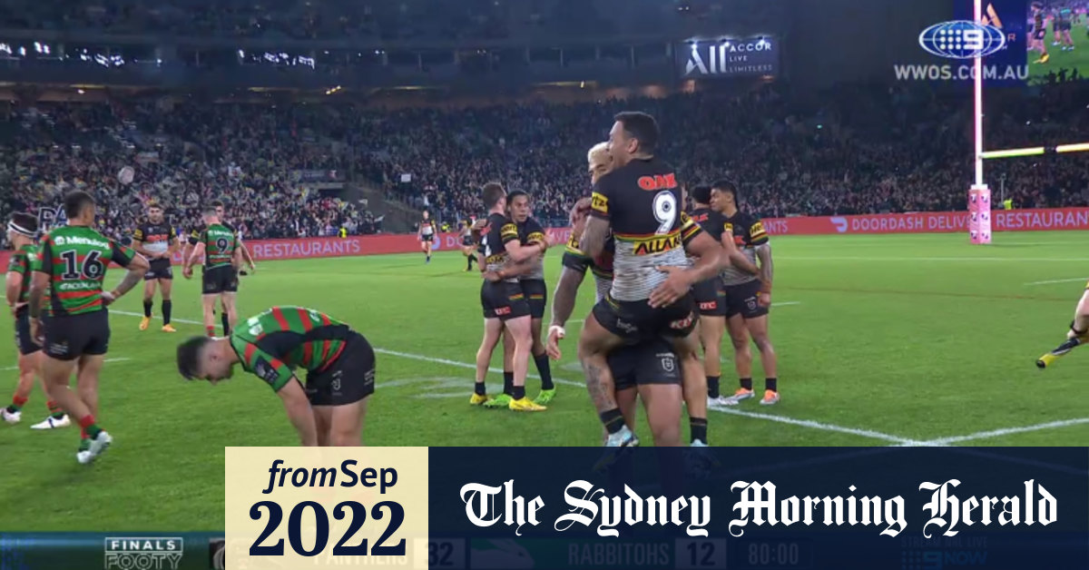 Video NRL Highlights Panthers v Rabbitohs Finals Week 3